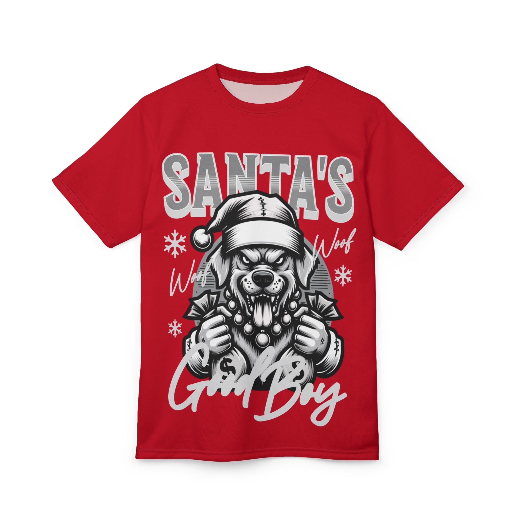 Santa's Good Boy Tee — Festive Dog Christmas Shirt