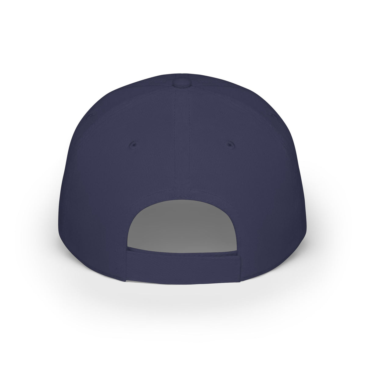 Hat-Red Low-Profile Baseball Cap with 'RW' Embroidered Patch — Casual Everyday Dad Hat