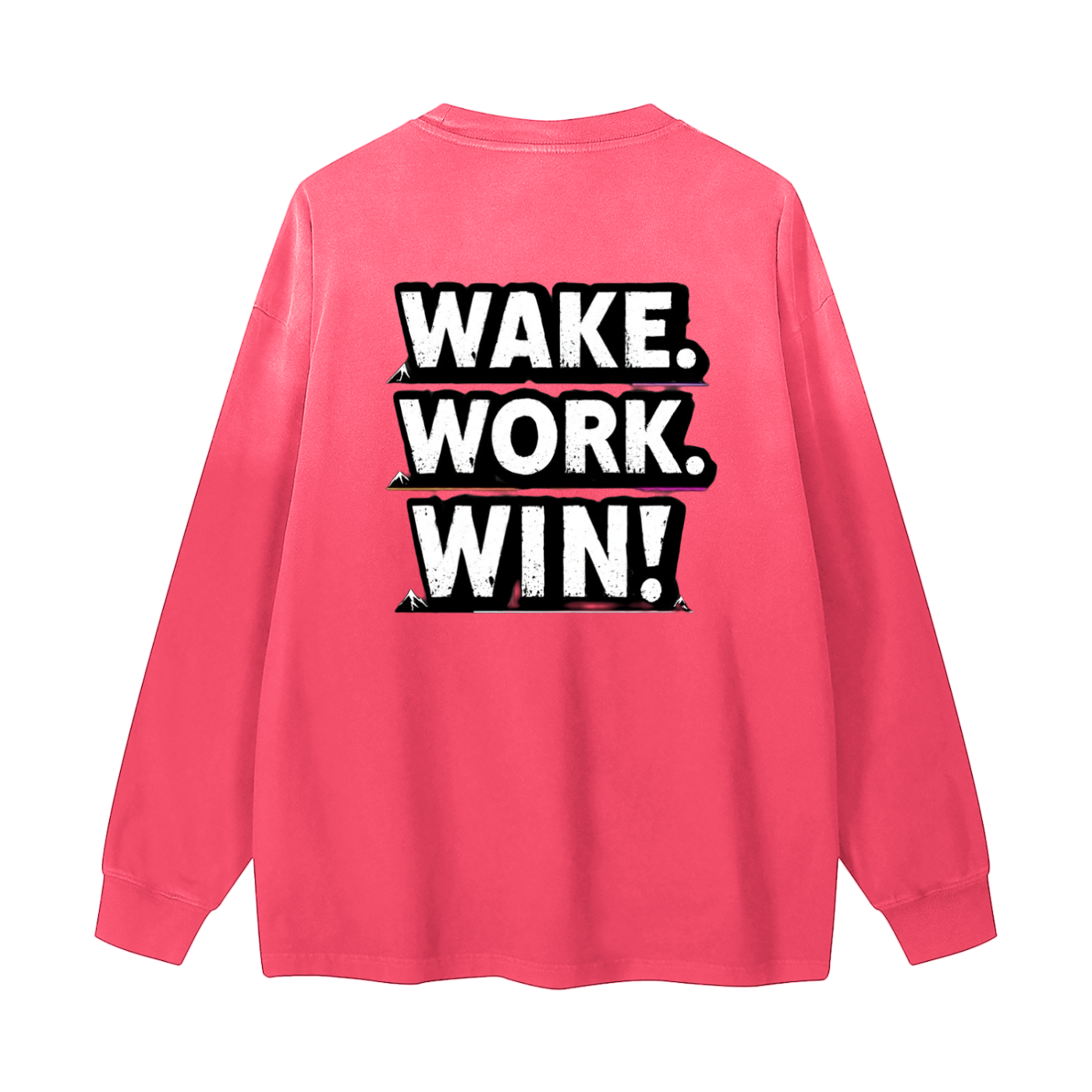 Gradient Washed Long Sleeve T-Shirt