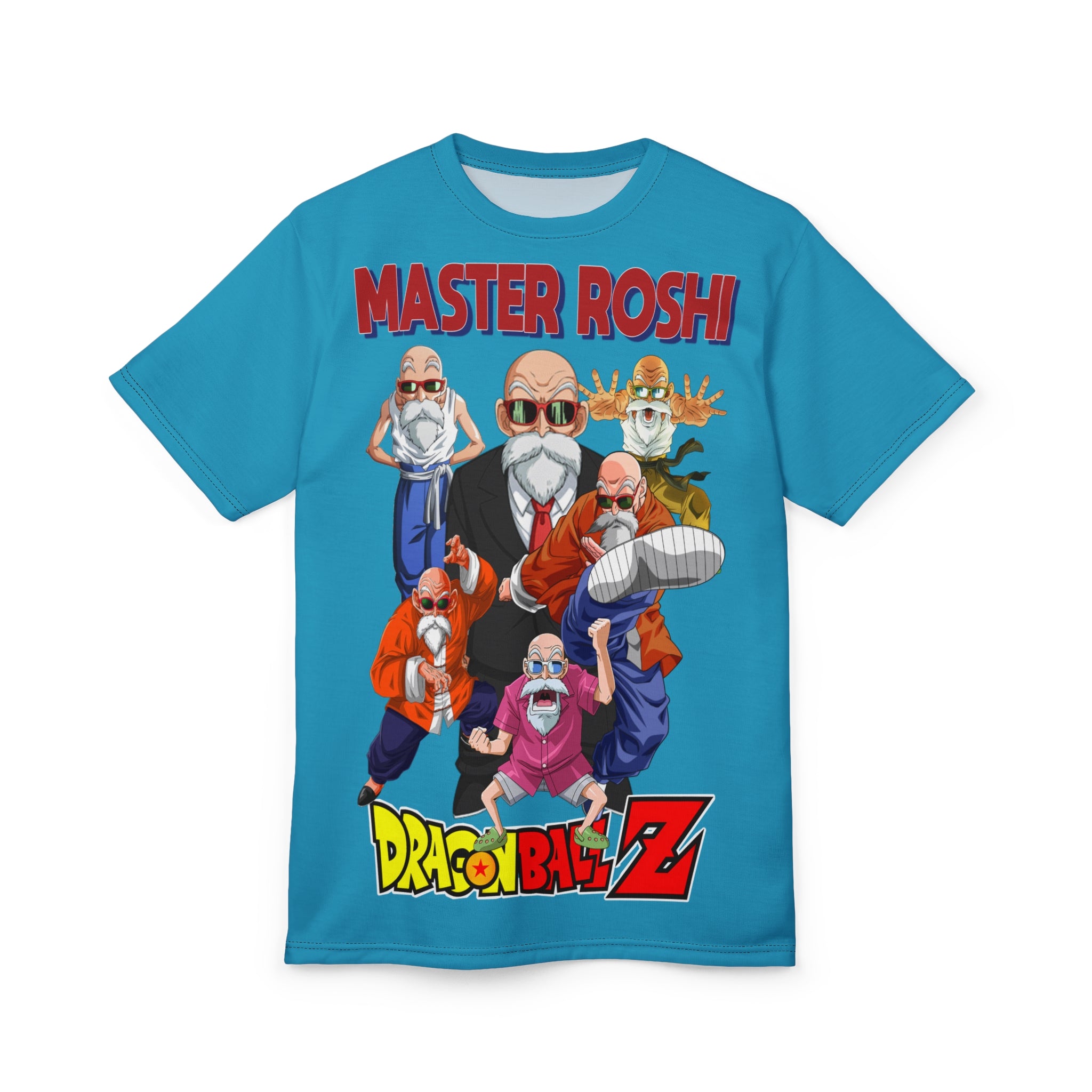 Dragon--Master Roshi Dragon Ball Z Tee — Vintage Anime Martial Arts Graphic Shirt