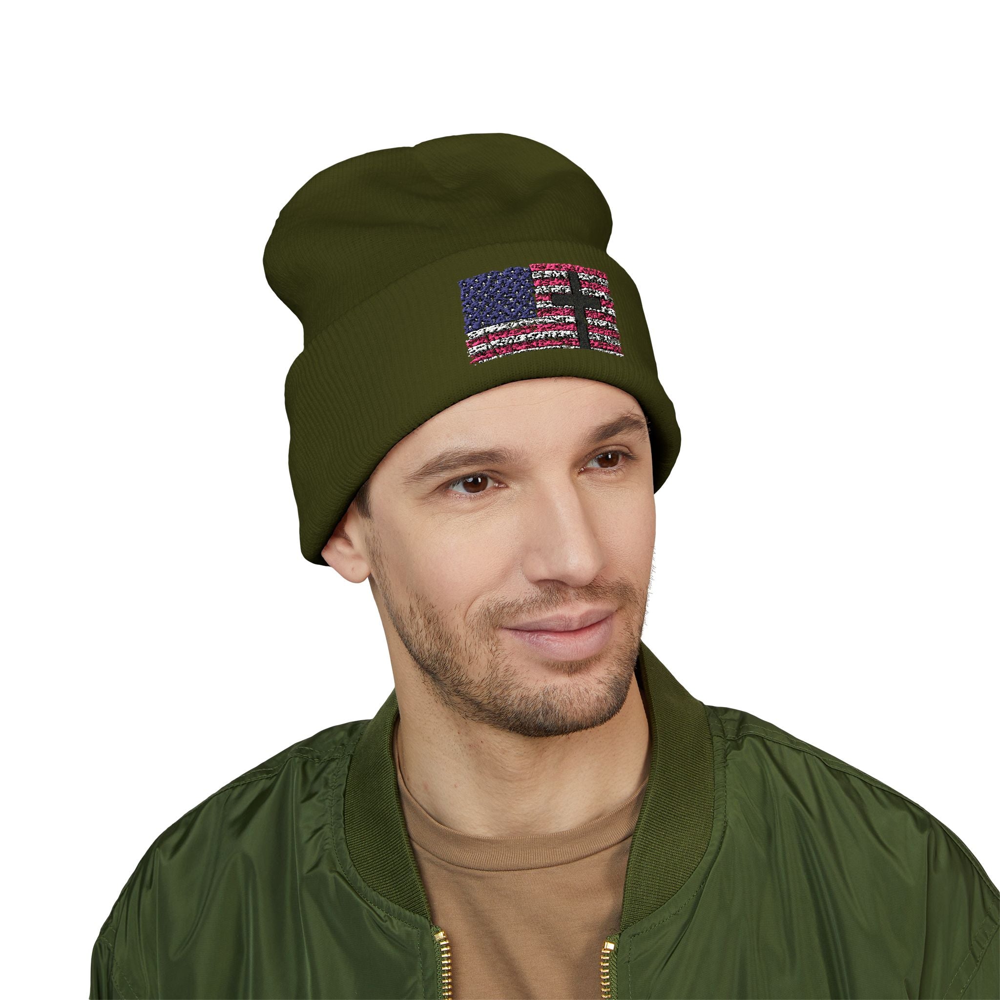 Ant-Classic Cuffed Beanie (Embroidery)