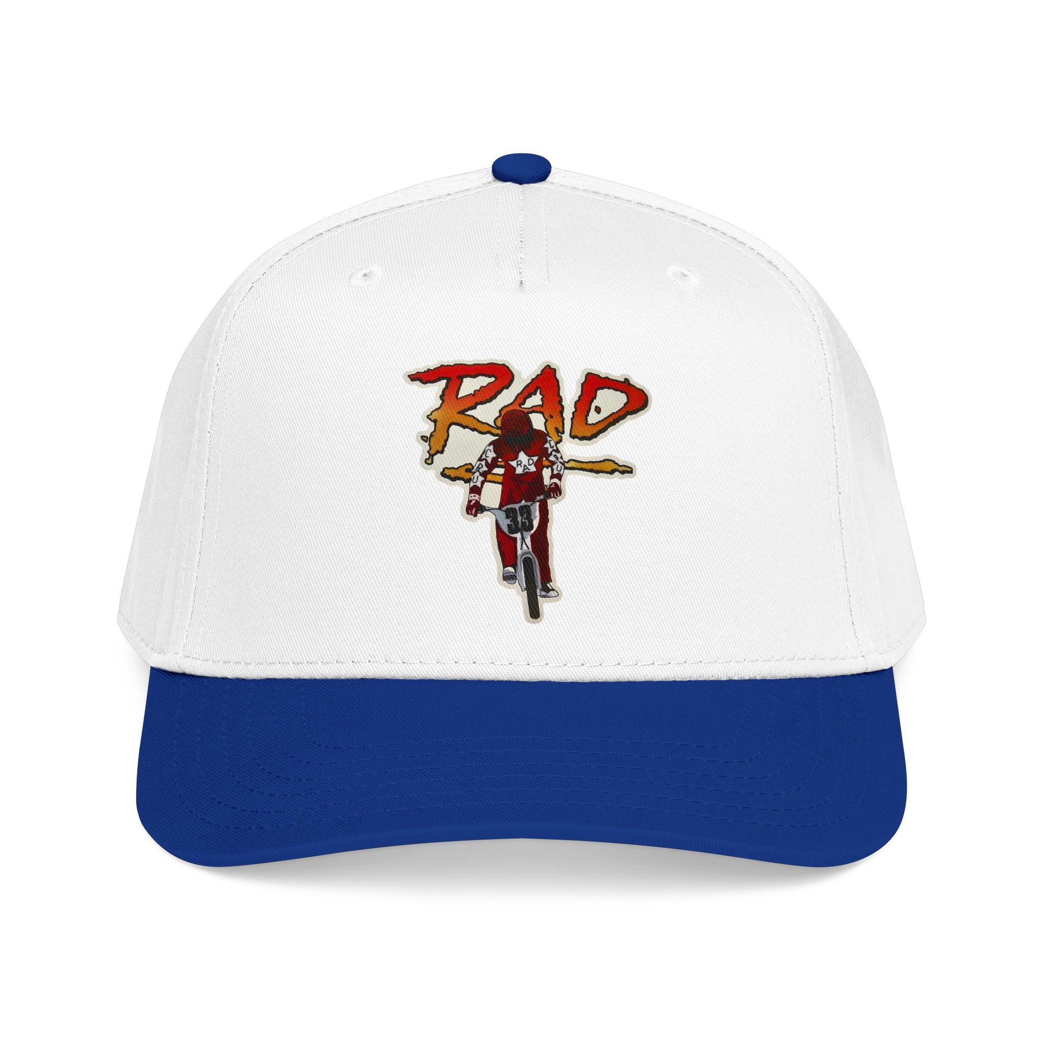 Rad- Dirt Bike Cap — Retro Motocross Baseball Hat