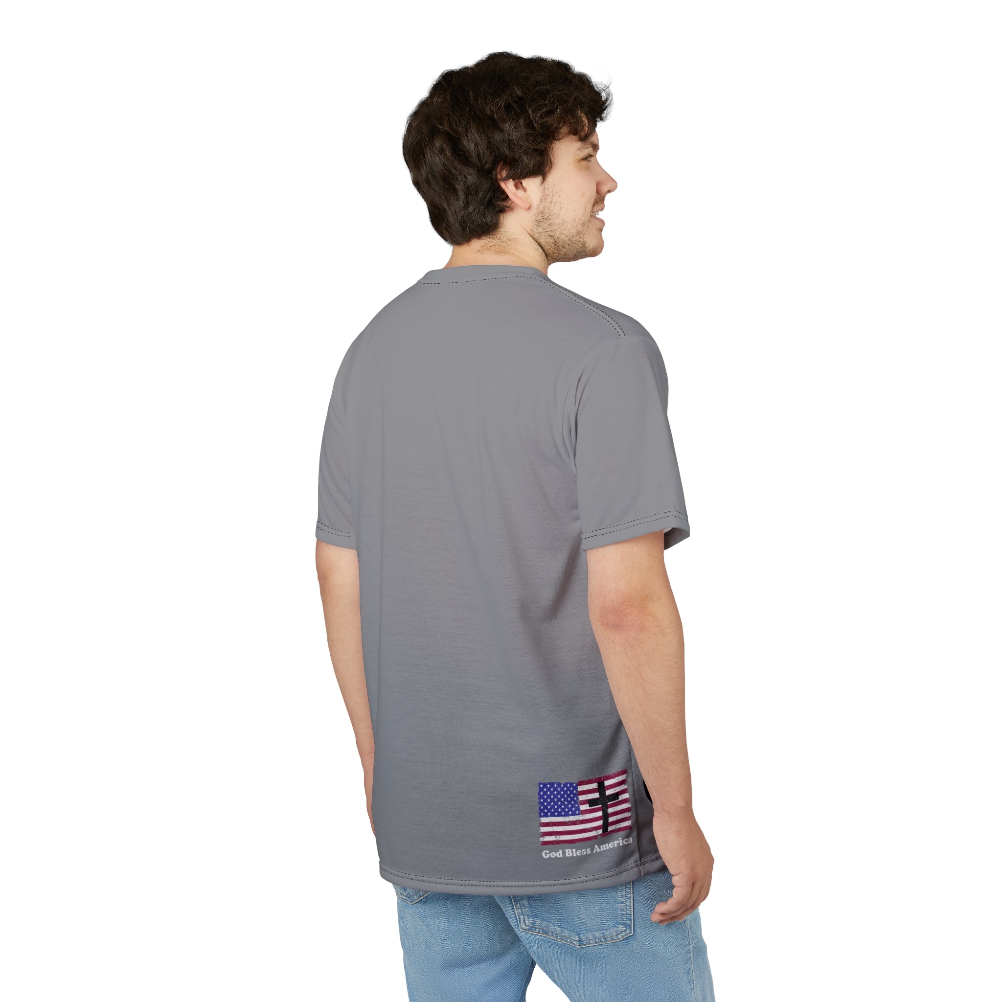 America-T-Shirt — "Love It or Leave It" American Flag Patriotic Tee