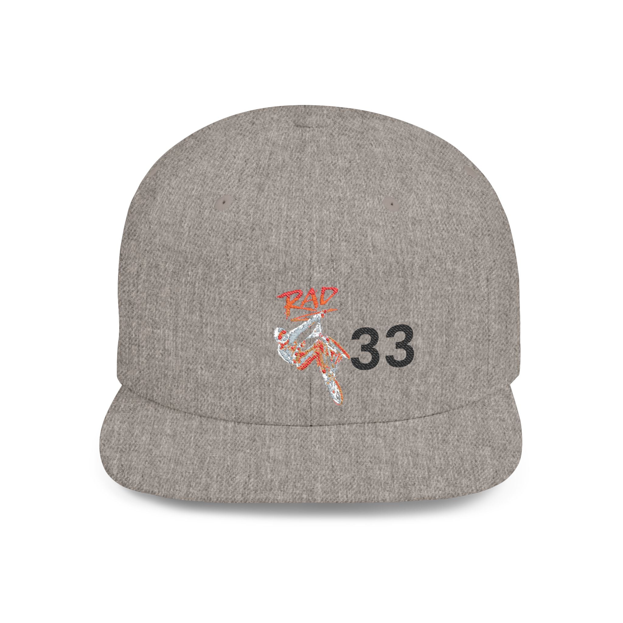 Rad-Flat Bill Snapback