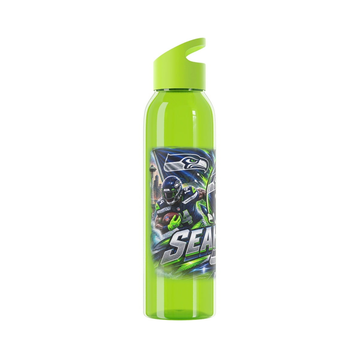ZzTeam-Helmet Graphic Water Bottle