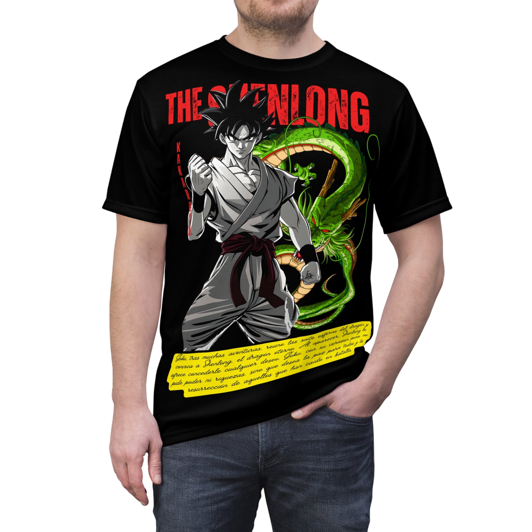 Dragon- Warrior Tee — “The Shenlong” Graphic Shirt