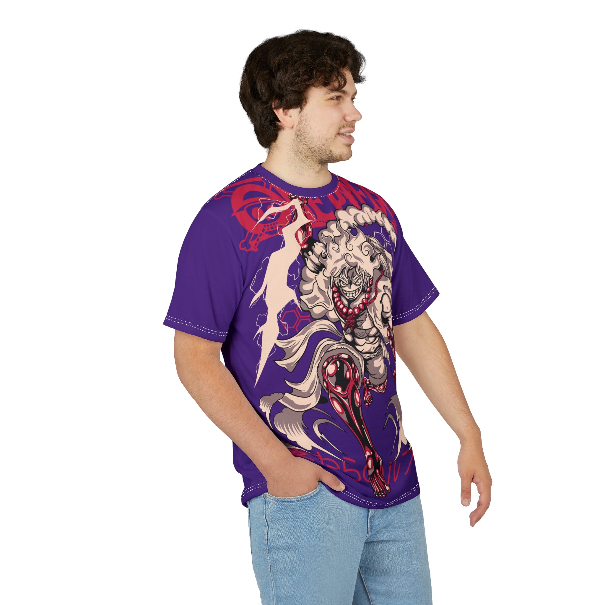 Anime- Demon Warrior All-Over Print Tee