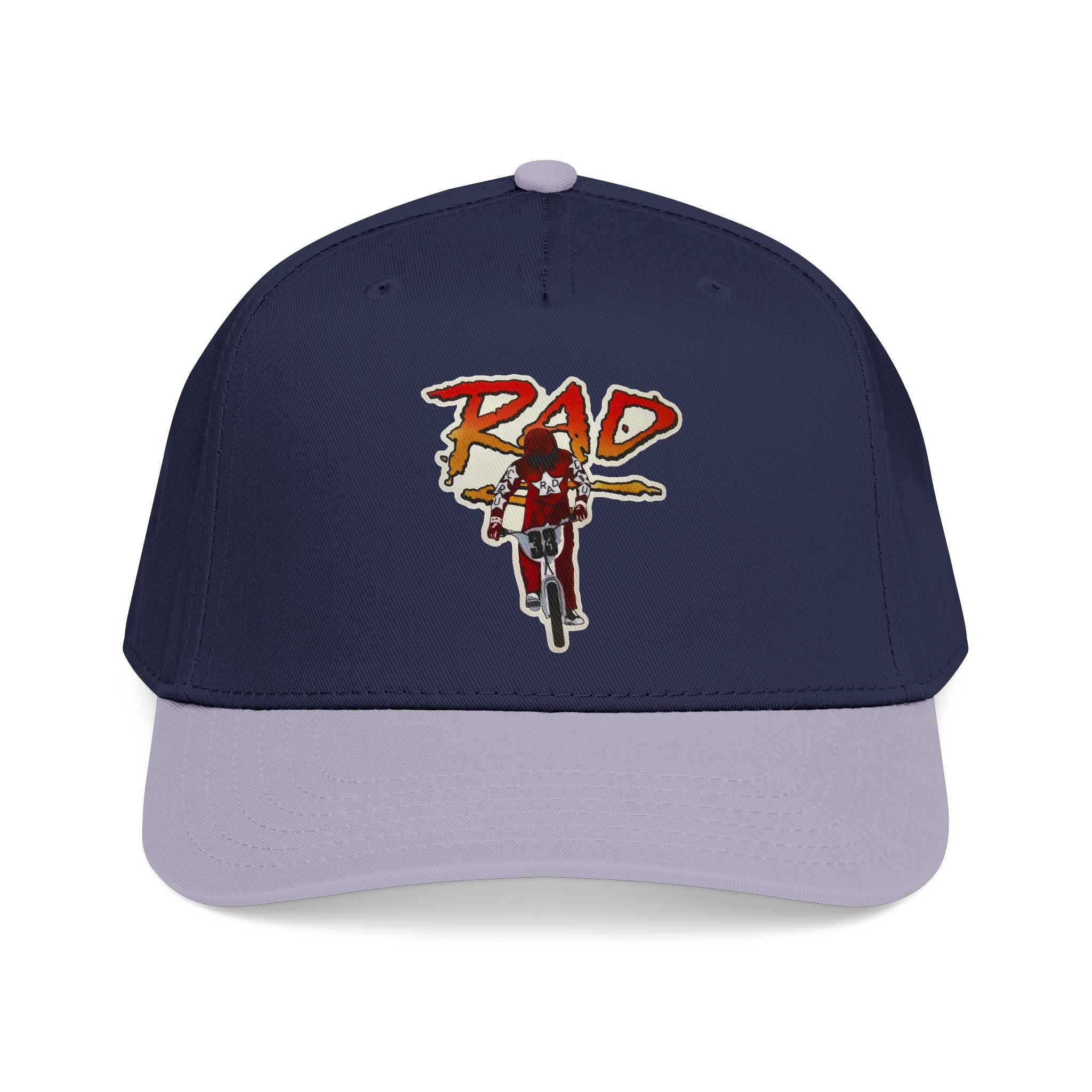 Rad- Dirt Bike Cap — Retro Motocross Baseball Hat