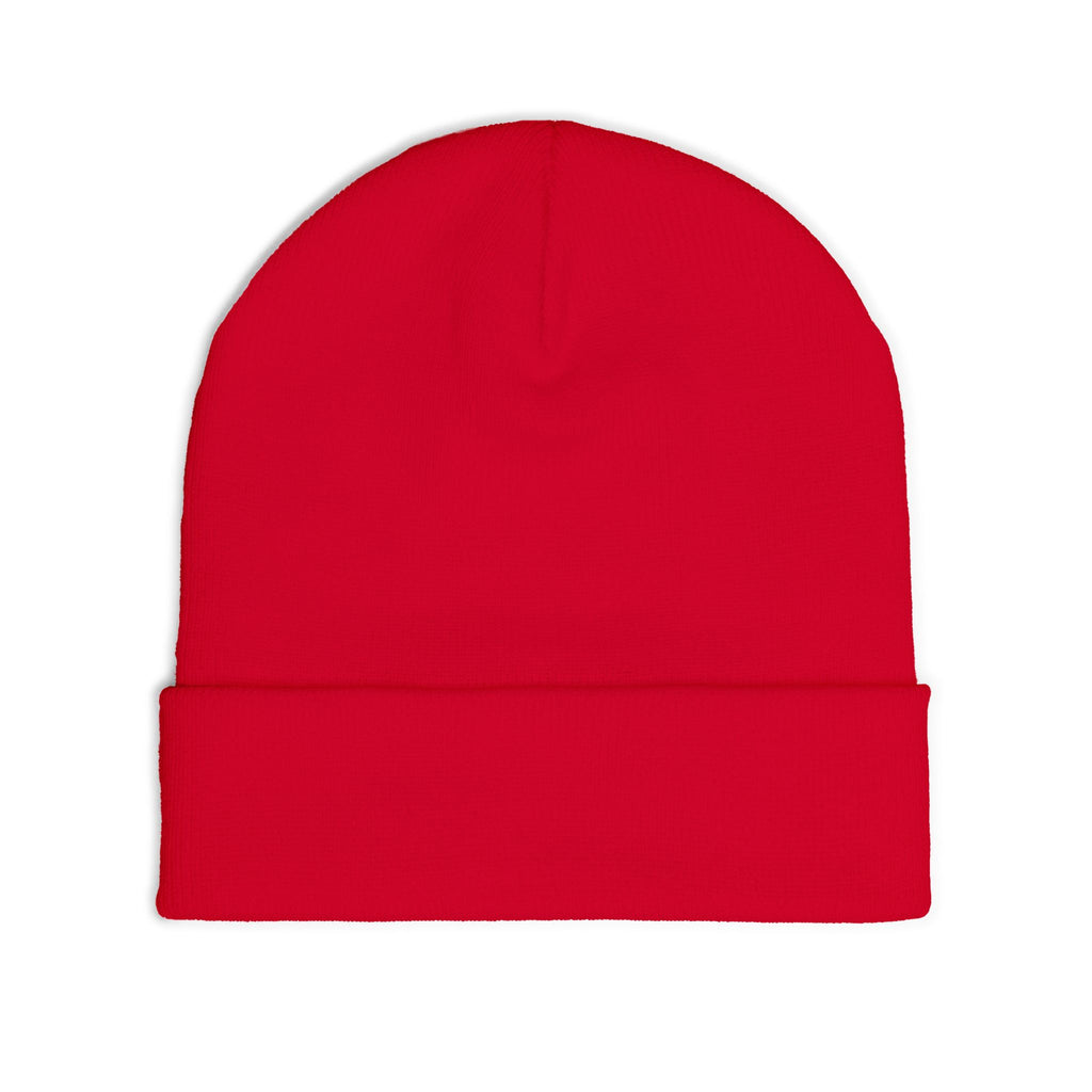Henny- Embroidered Mexico Travel Patch Knit Beanie