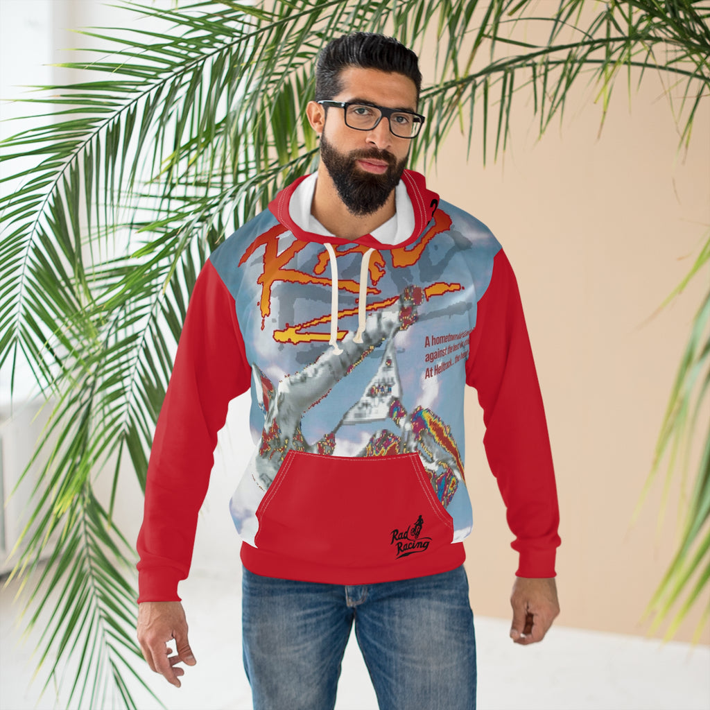 Rad- Hoodie — Retro 80s Graphic Pullover