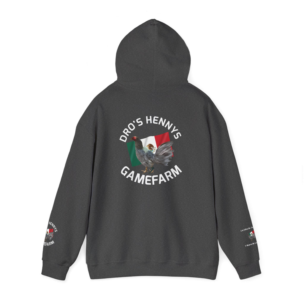 Henny-Gamefarm Hoodie — Dro's Kenny's Logo Sweatshirt (Mexican Flag)