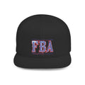 FBA- Distressed Patch Snapback Hat