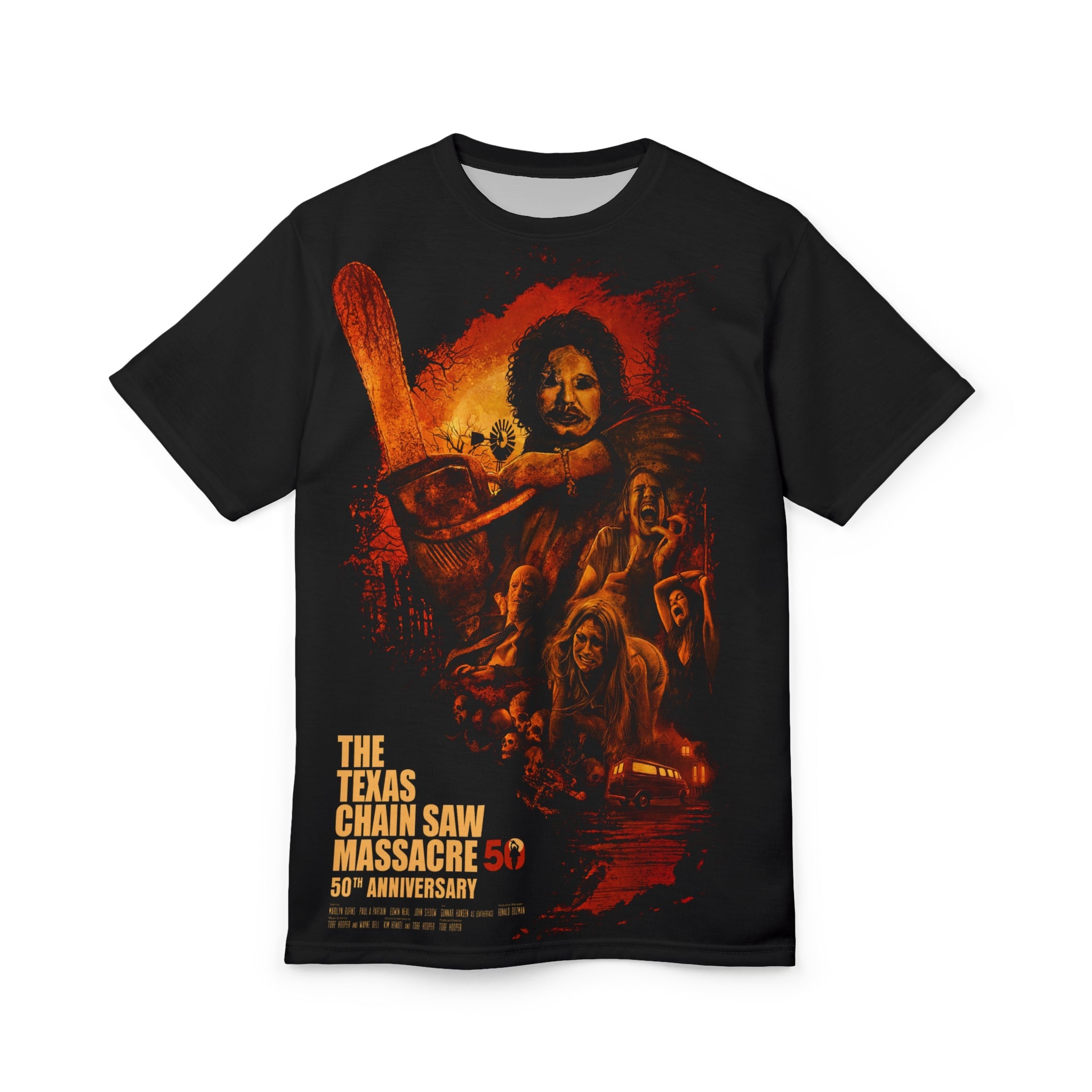 Movie-The Texas Chain 50th Anniversary Tee