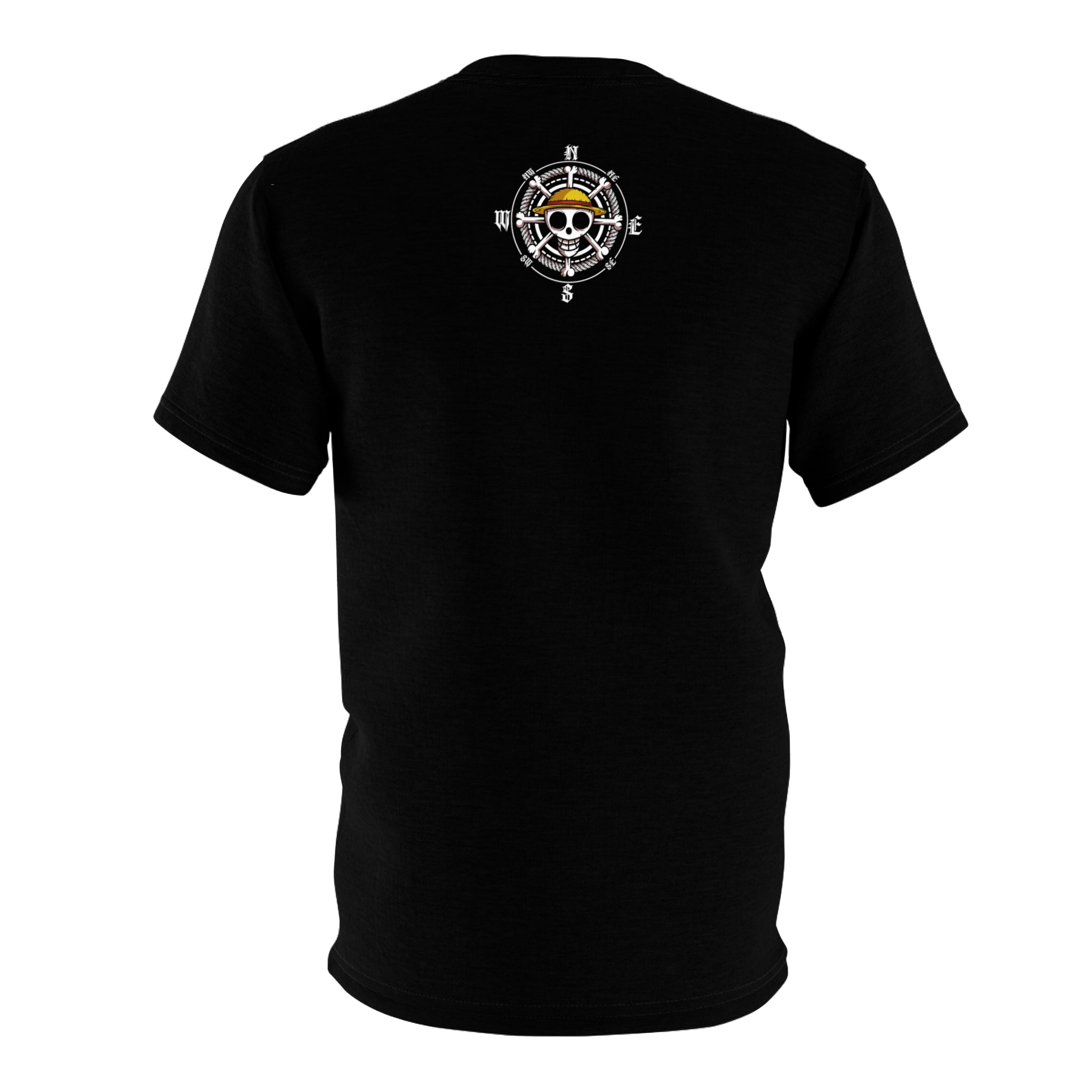 Anime-Pirate Crew Graphic Tee — Colorful Anime All-Over Print
