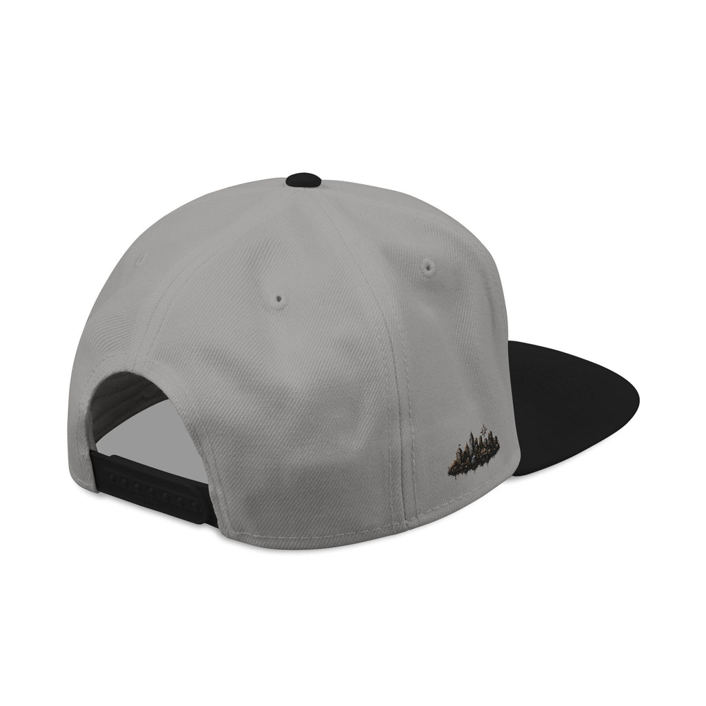 Hat-Embroidered 'Verité' Snapback Hat – Gold Sparkle Logo