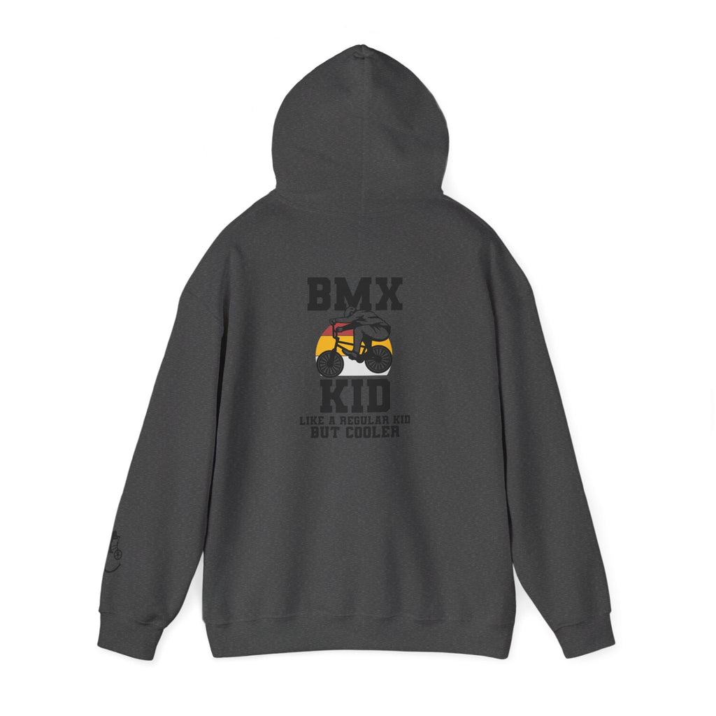 Rad-BMX Kid Hoodie — "Like a Regular Kid But Cooler" Youth BMX Pullover