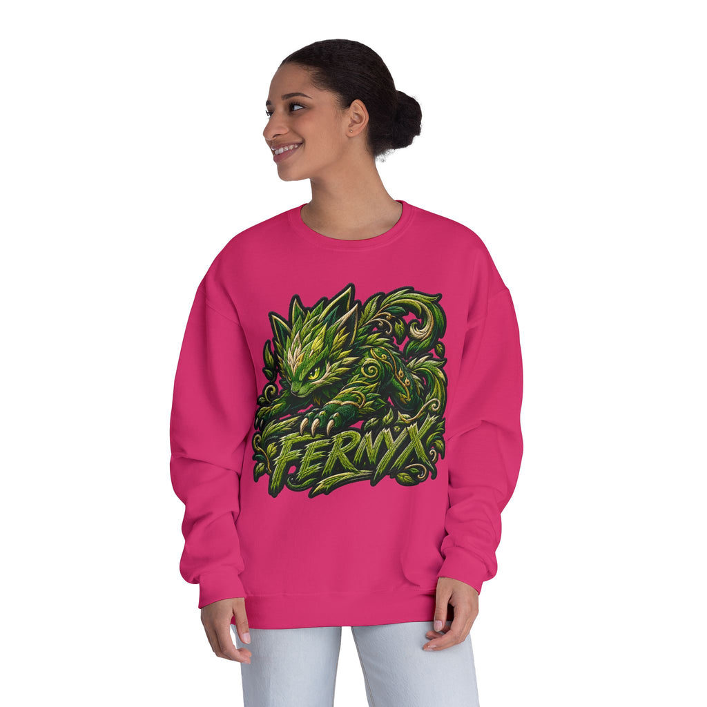 Shadow- "FERNYX" Green Graffiti Crewneck