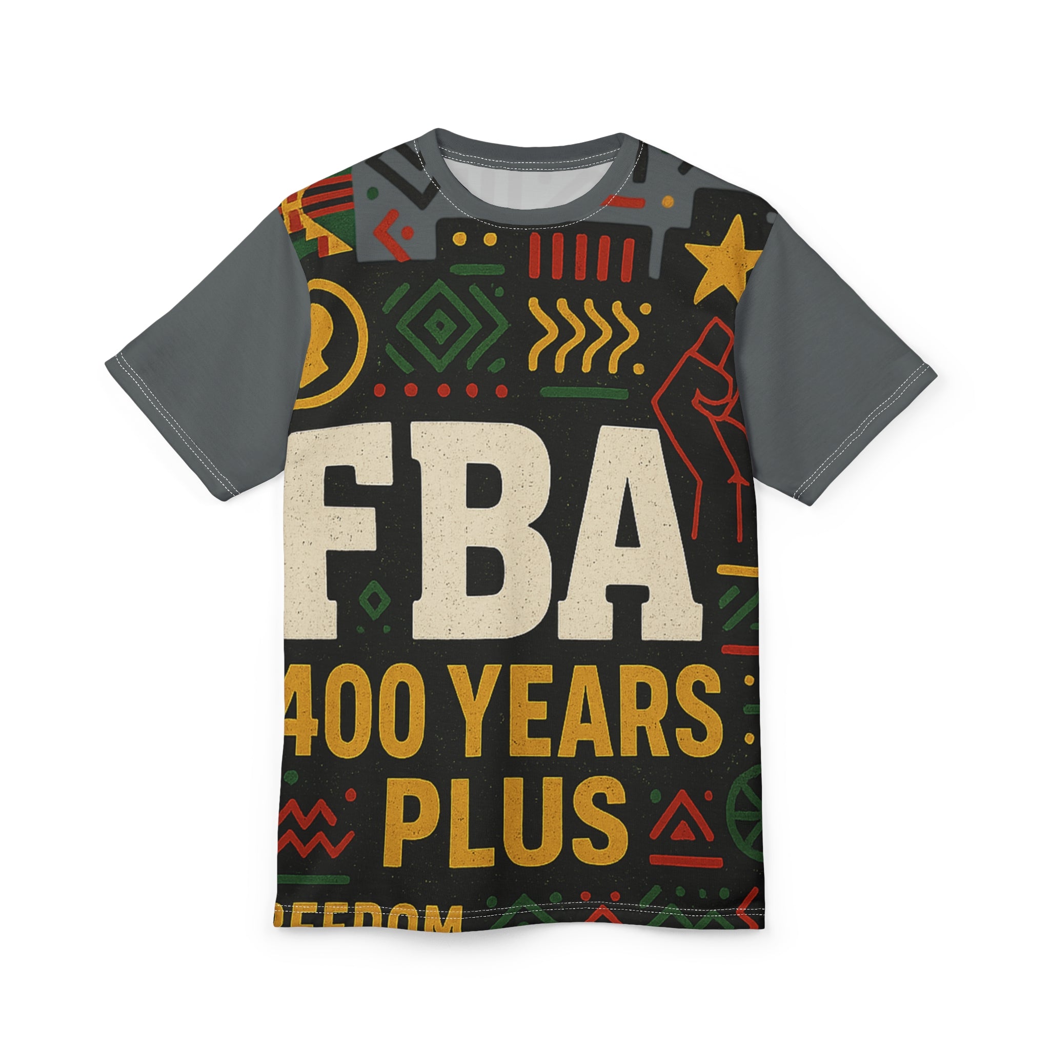 FBA 400 Years Plus Graphic Tee — Afrocentric Black History Celebration Shirt