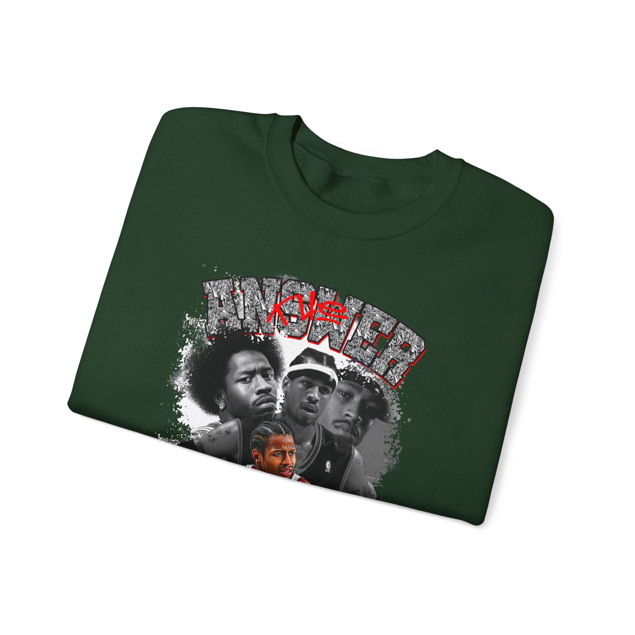 Retro-Allen Iverson Retro Crewneck Sweatshirt