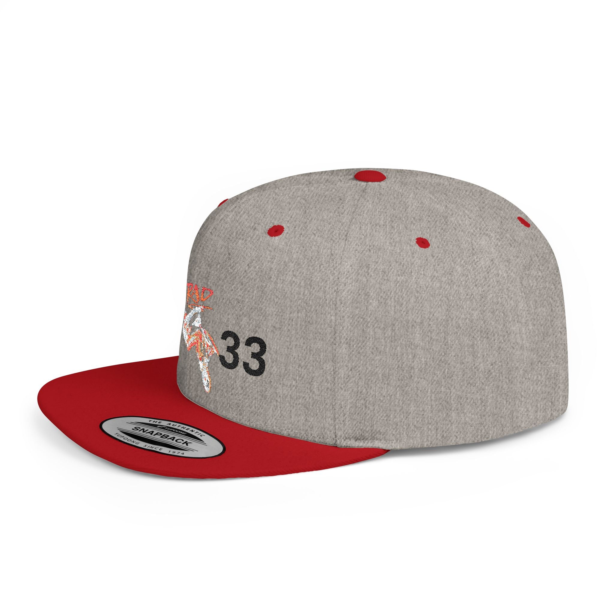 Rad-Flat Bill Snapback