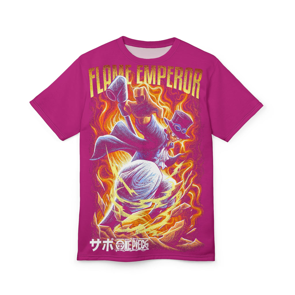 Anime-Flame Graphic Tee — Bold Fiery Anime-Inspired Shirt