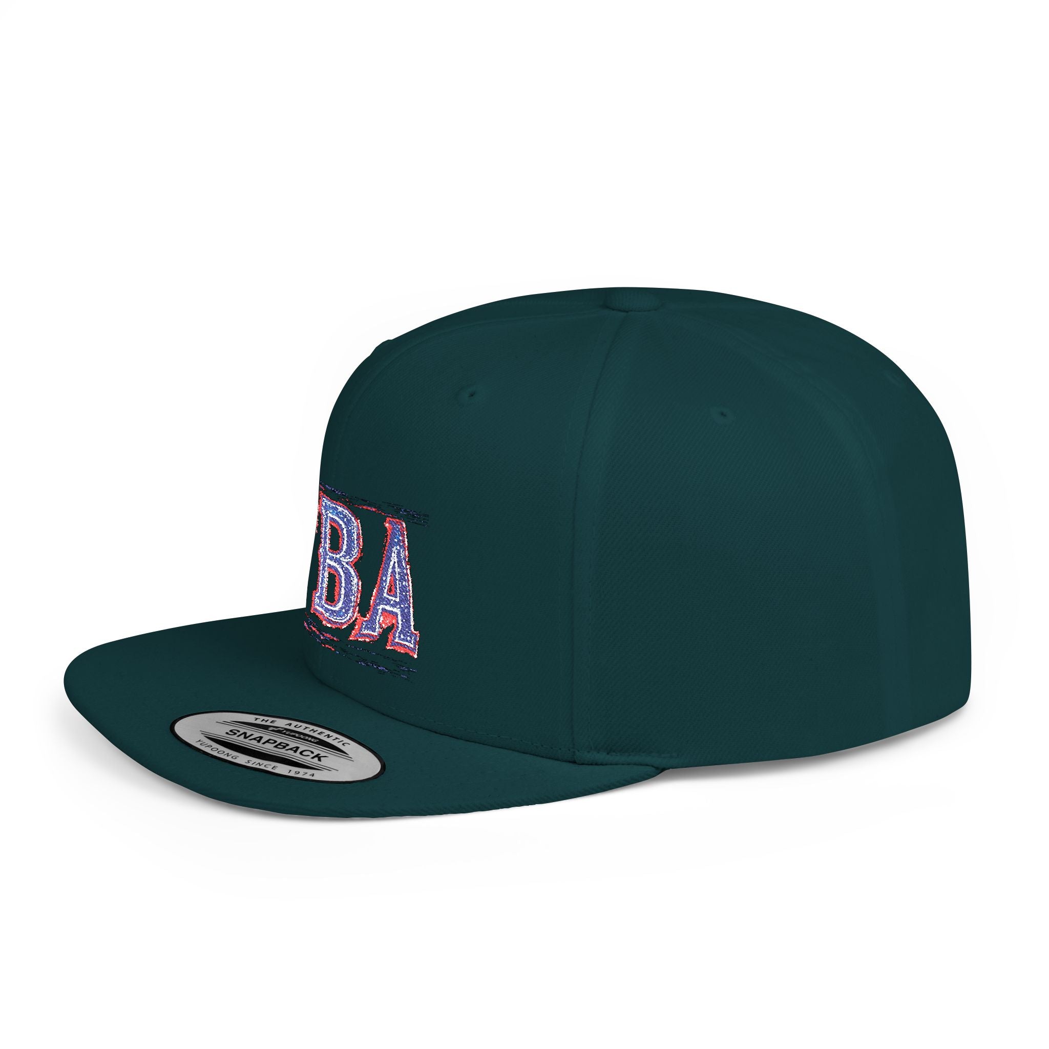 FBA- Distressed Patch Snapback Hat