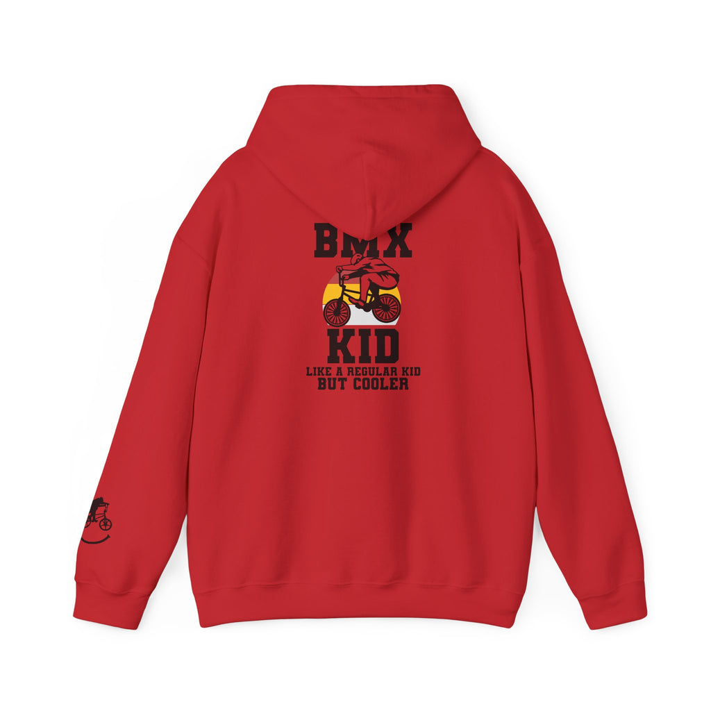 Rad-BMX Kid Hoodie — "Like a Regular Kid But Cooler" Youth BMX Pullover