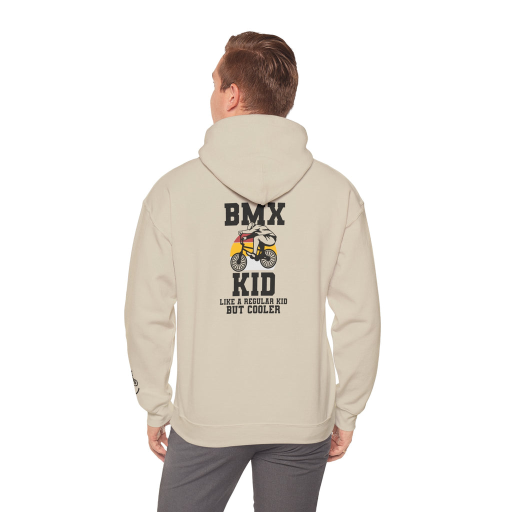 Rad-BMX Kid Hoodie — "Like a Regular Kid But Cooler" Youth BMX Pullover