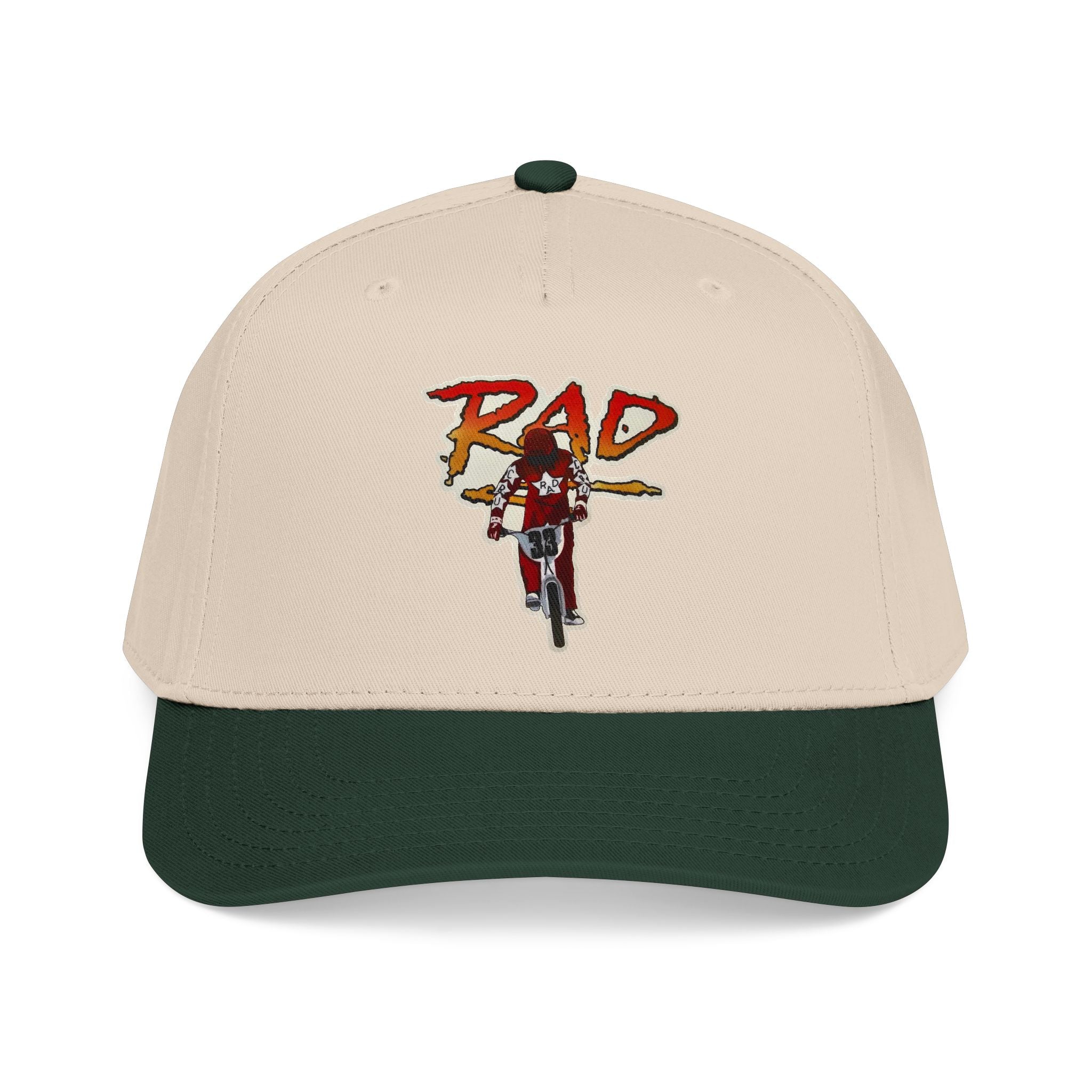 Rad- Dirt Bike Cap — Retro Motocross Baseball Hat