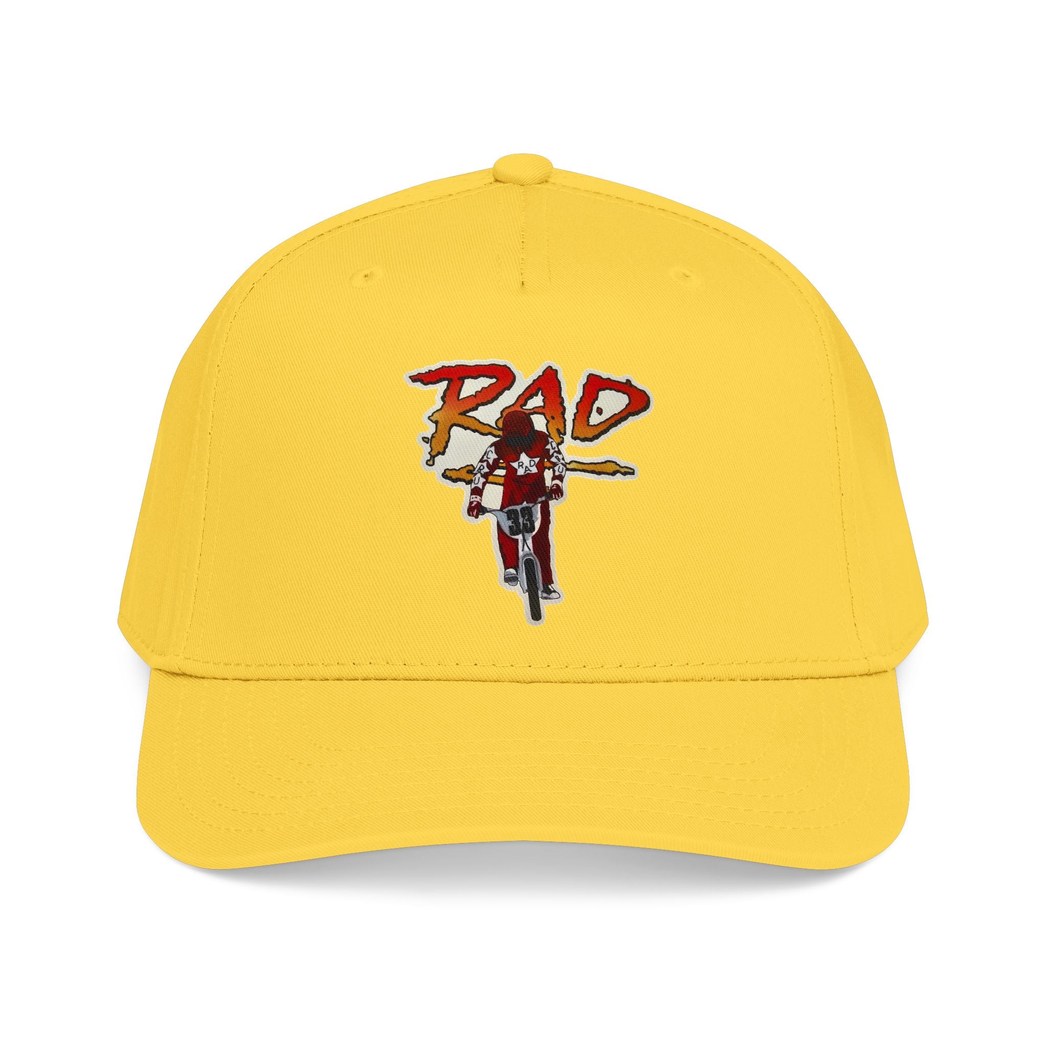 Rad- Dirt Bike Cap — Retro Motocross Baseball Hat