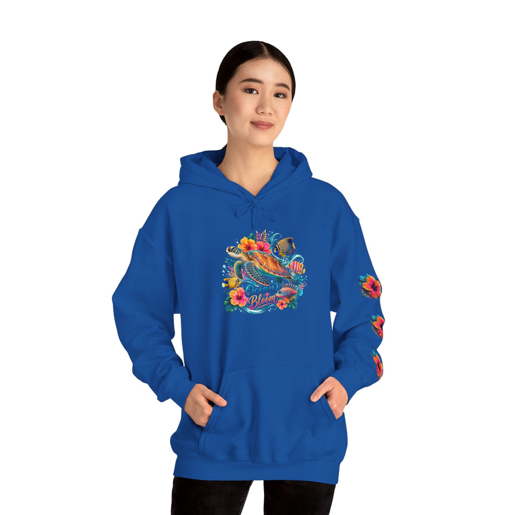 Tiff-Mindset Nevada Floral Hoodie — ‘Dream Believe’ Graphic Pullover
