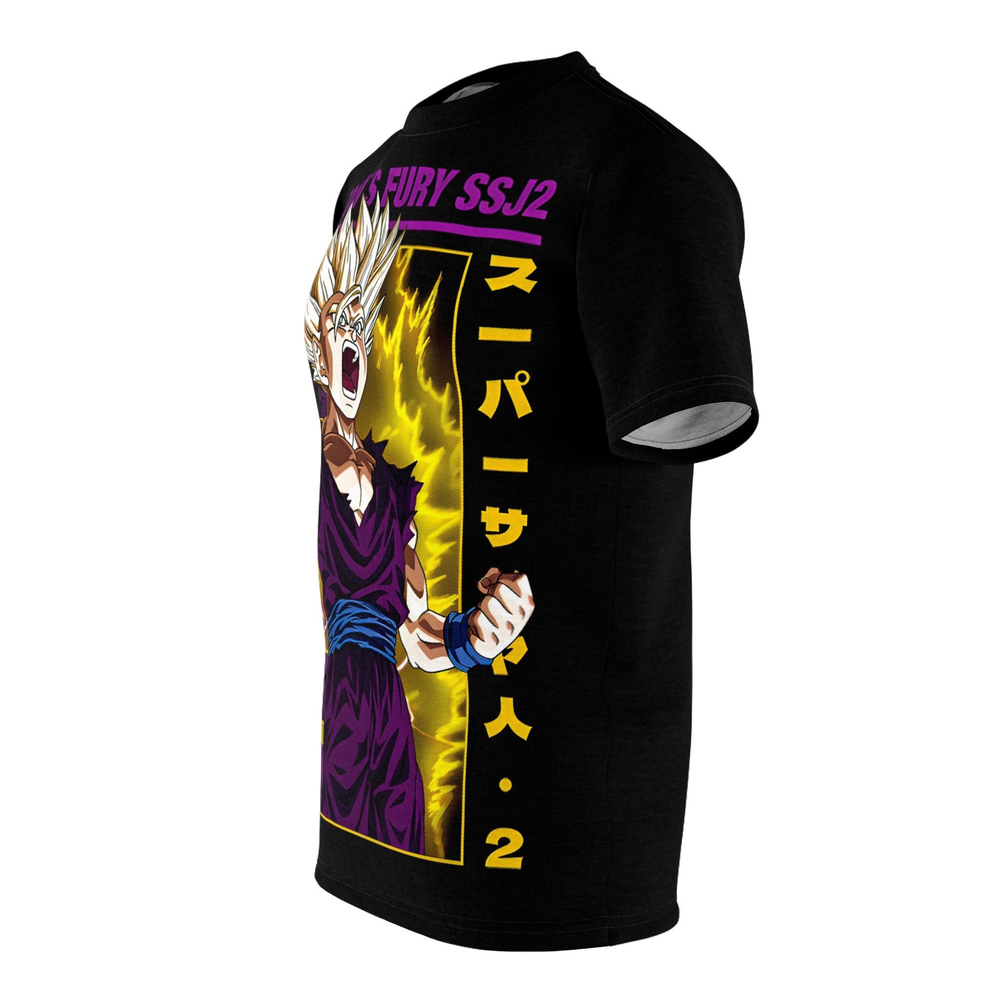 Dragon-Gohan's Fury SSJ2 Tee — Anime Super Saiyan Graphic Shirt
