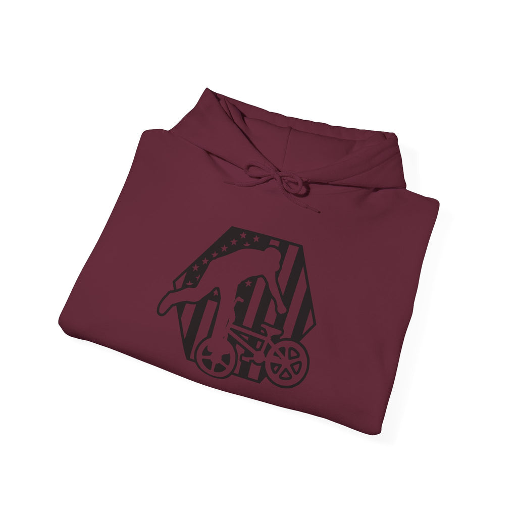 Rad-BMX Is Importanter Hoodie — Funny BMX Rider Sweatshirt