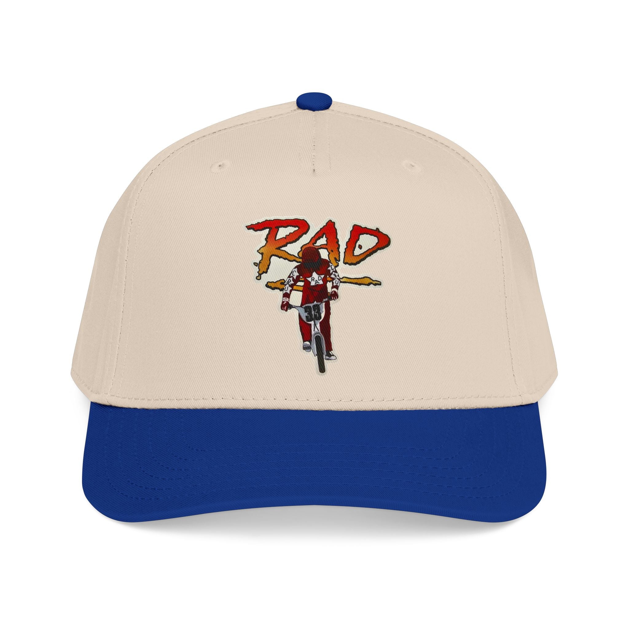 Rad- Dirt Bike Cap — Retro Motocross Baseball Hat