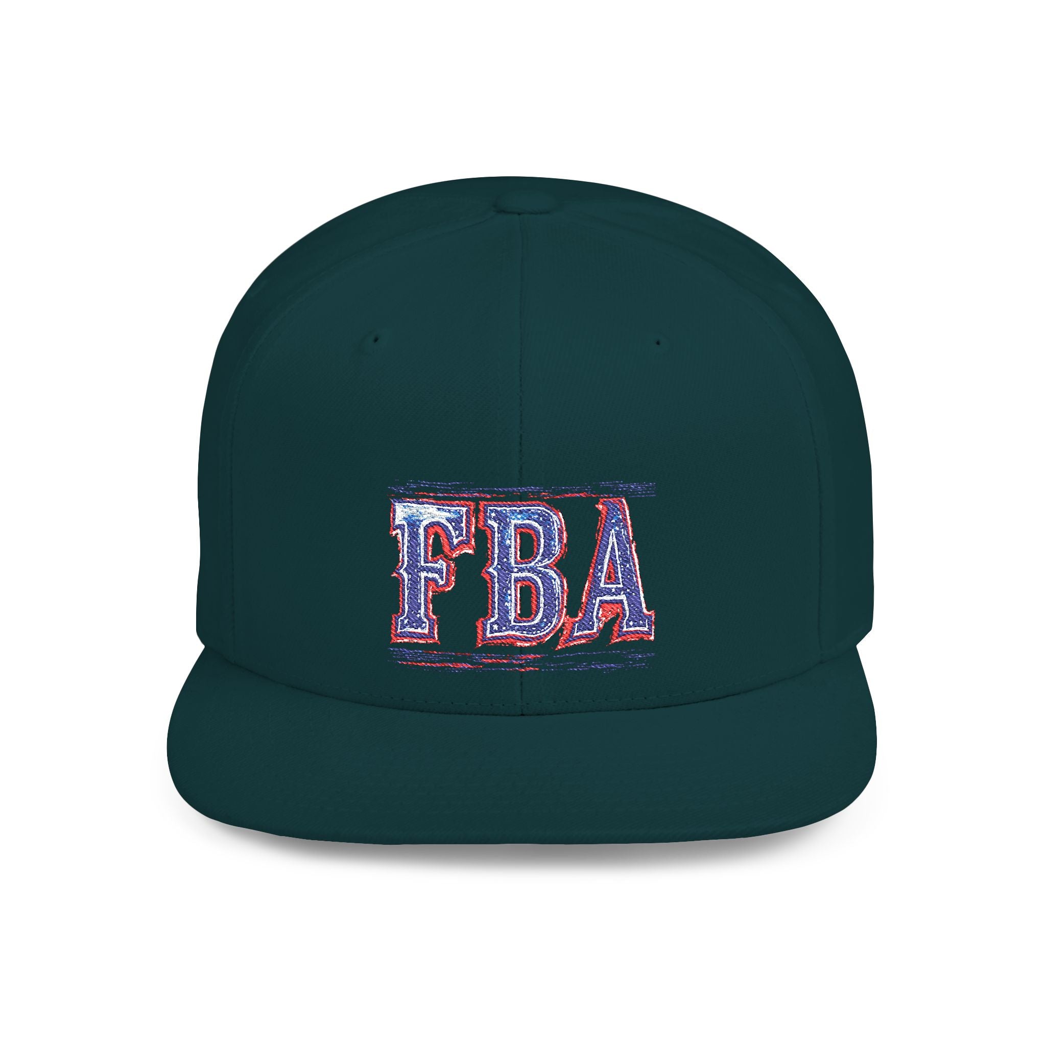 FBA- Distressed Patch Snapback Hat