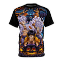 Anime- Pirate Crew Graphic Tee — Luffy & Crew Skull Fantasy T-Shirt