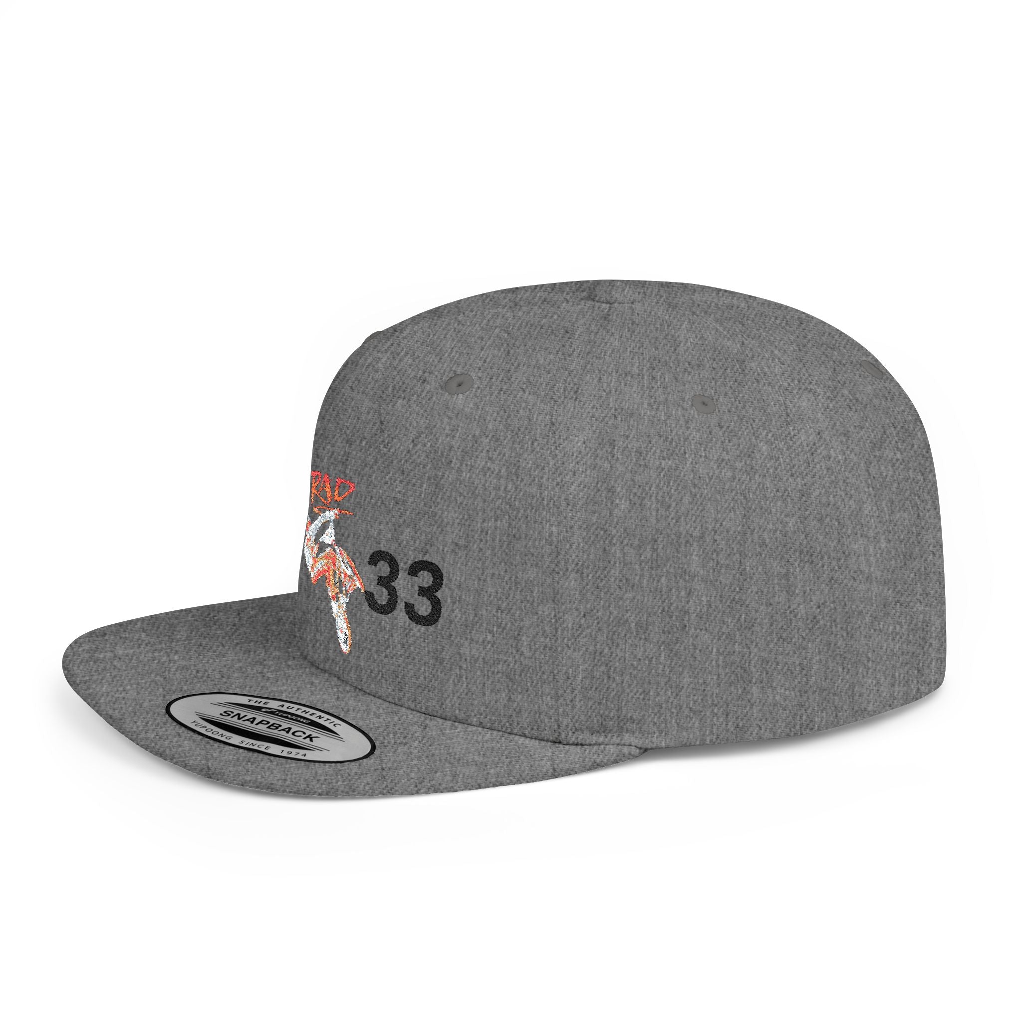 Rad-Flat Bill Snapback