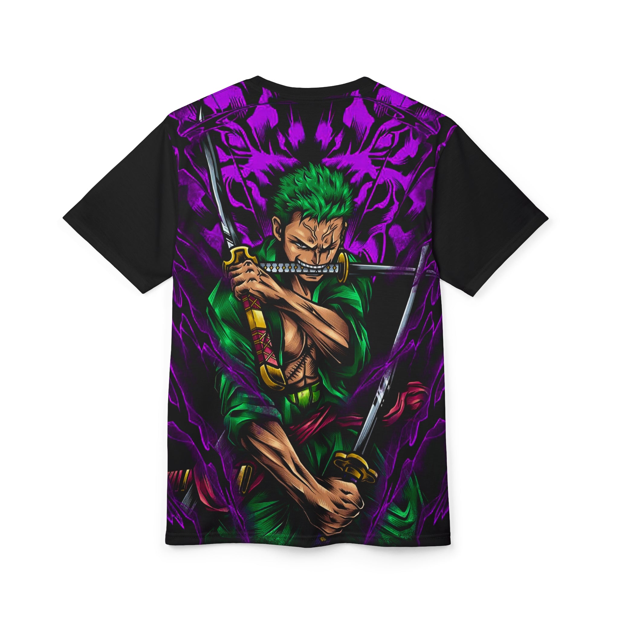 Anime- Pirate Captain Graphic Tee — All-Over Print