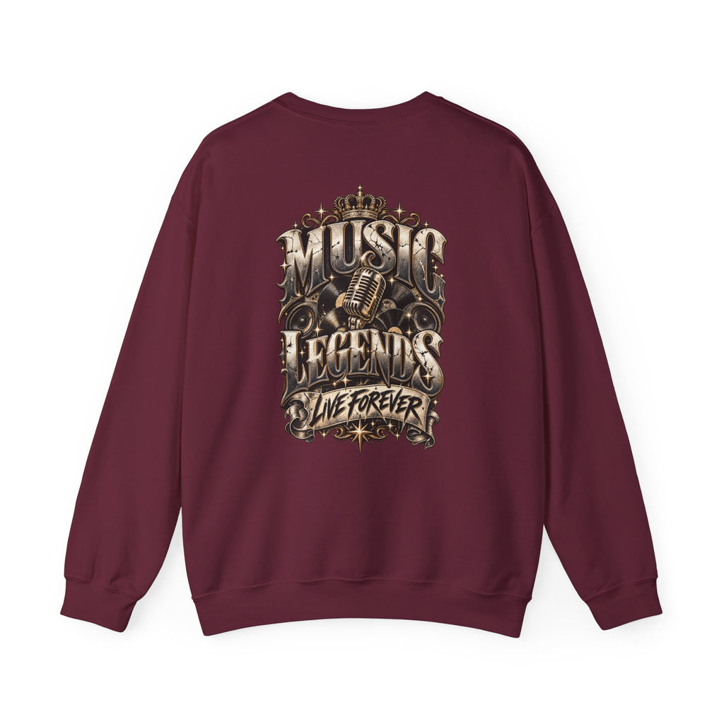 Legends- Crewneck Sweatshirt — "Ray Charles" Tribute Graphic
