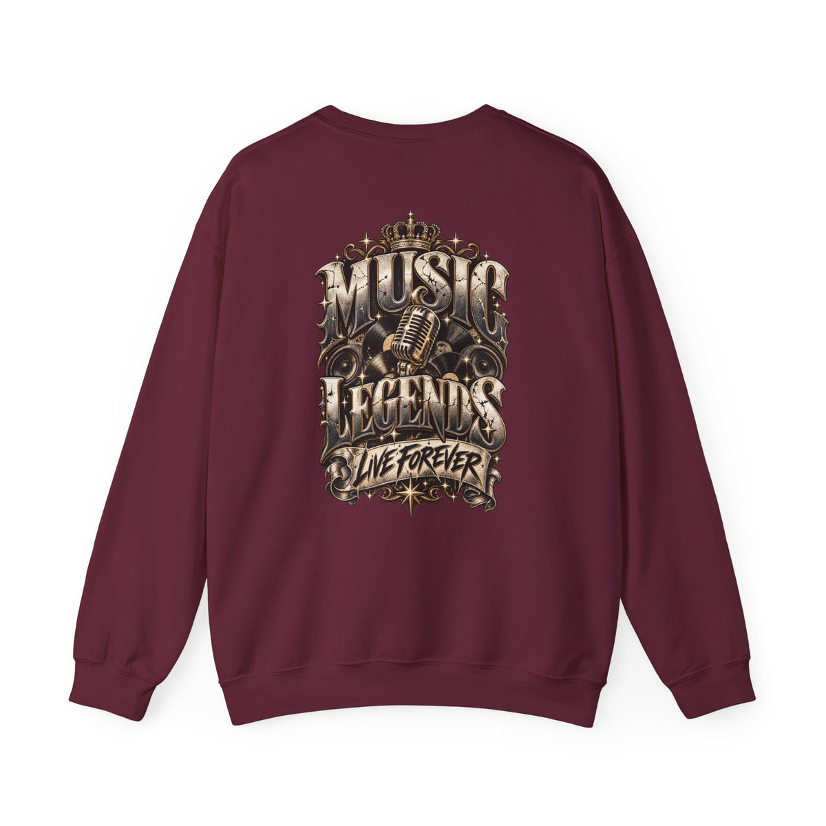 Legends- Crewneck Sweatshirt — "Ray Charles" Tribute Graphic