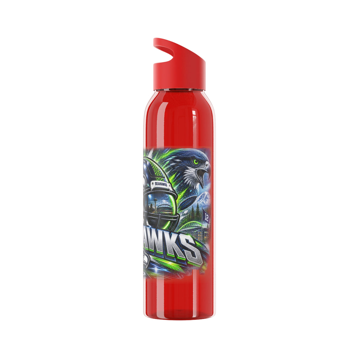ZzTeam-Helmet Graphic Water Bottle