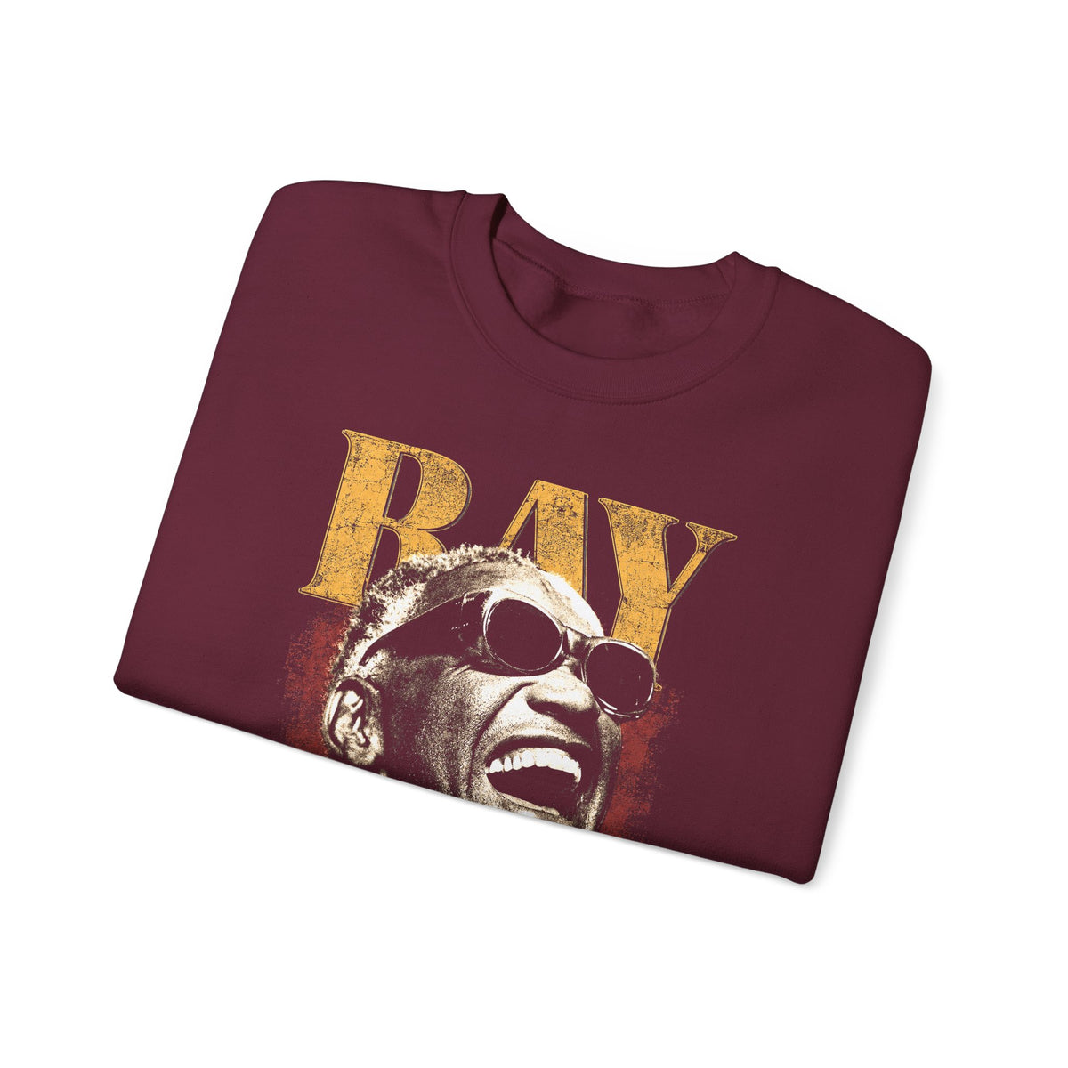 Legends- Crewneck Sweatshirt — "Ray Charles" Tribute Graphic