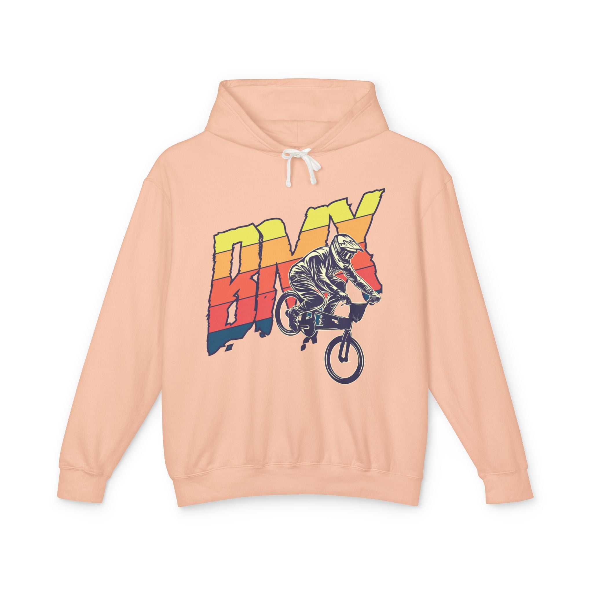 Rad- BMX Vintage Rider Hoodie — Retro BMX Sweatshirt for Cyclists & Fans