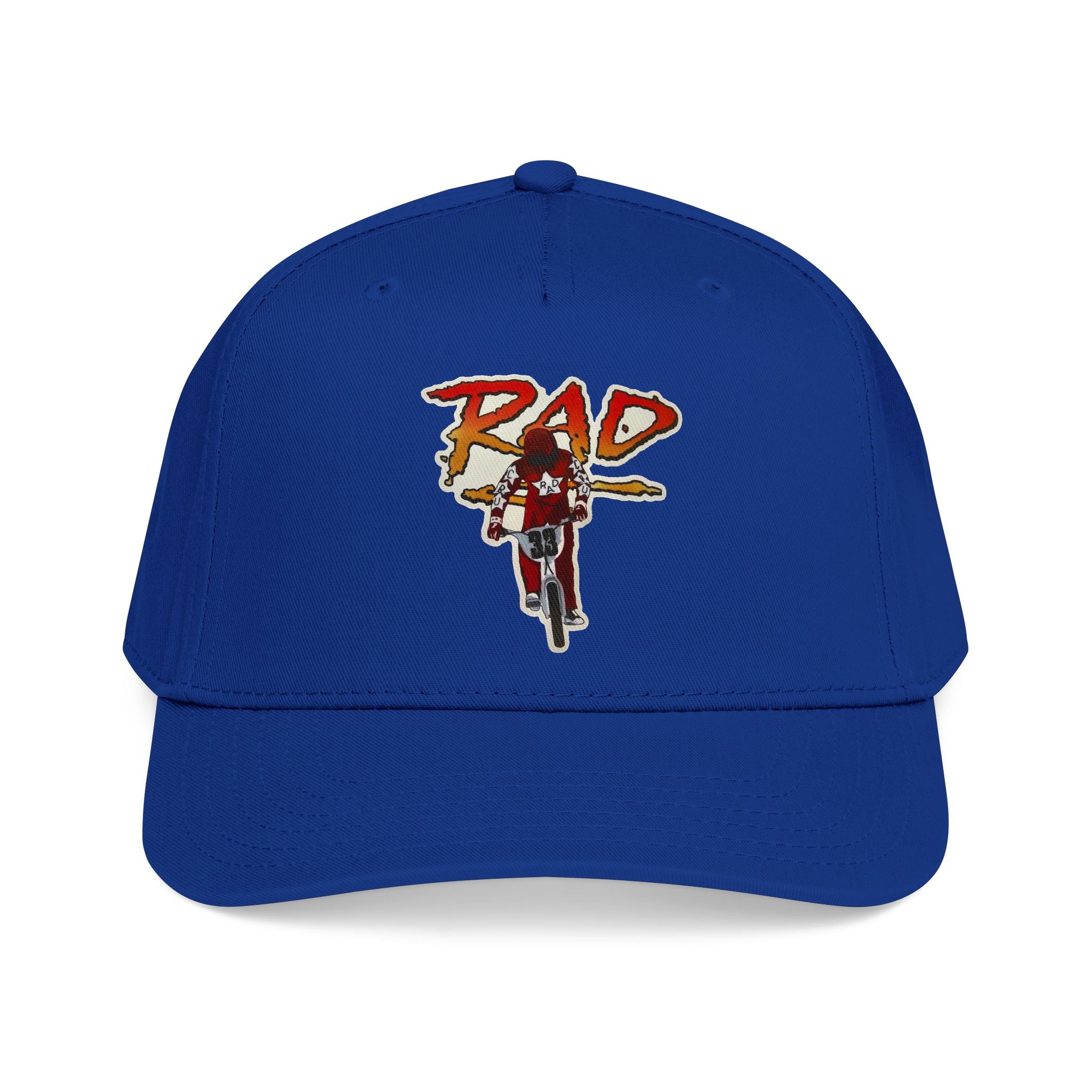 Rad- Dirt Bike Cap — Retro Motocross Baseball Hat