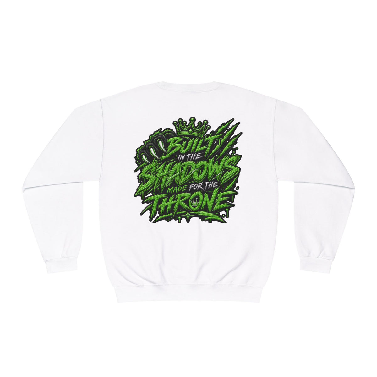 Shadow- "FERNYX" Green Graffiti Crewneck