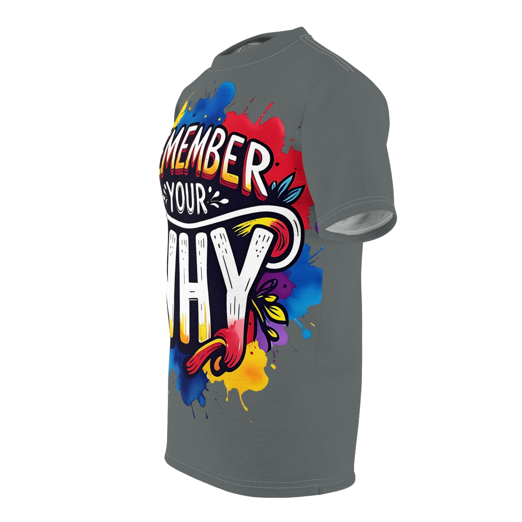 Streetwear-Remember Your Why T-Shirt — Motivational Graphic Tee for Inspiration & Fitness