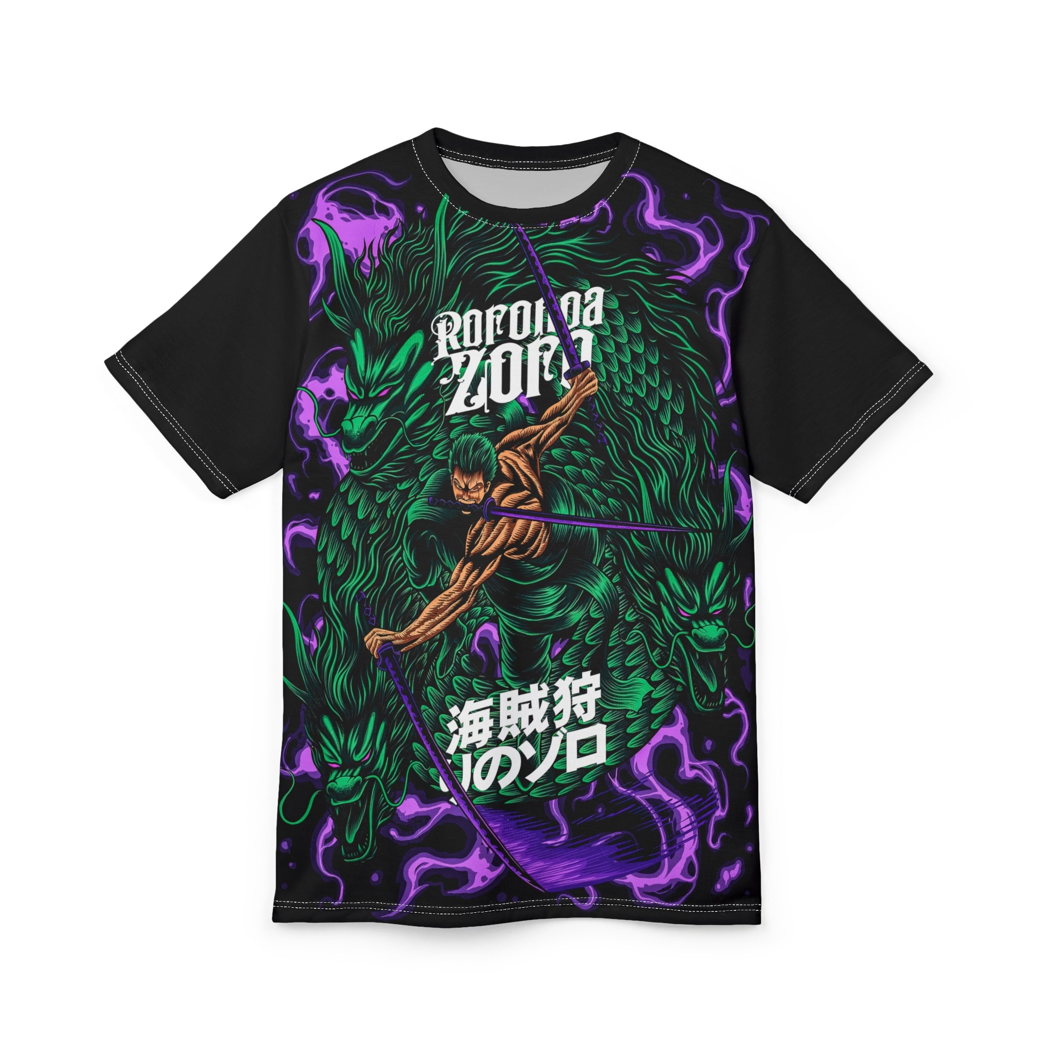 Anime Tee — Anime Swordsman Graphic Shirt