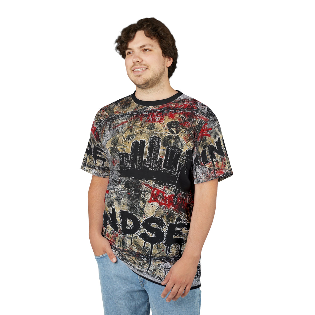 Mindset- Urban Graffiti Mindset Tee — All-Over Print Streetwear