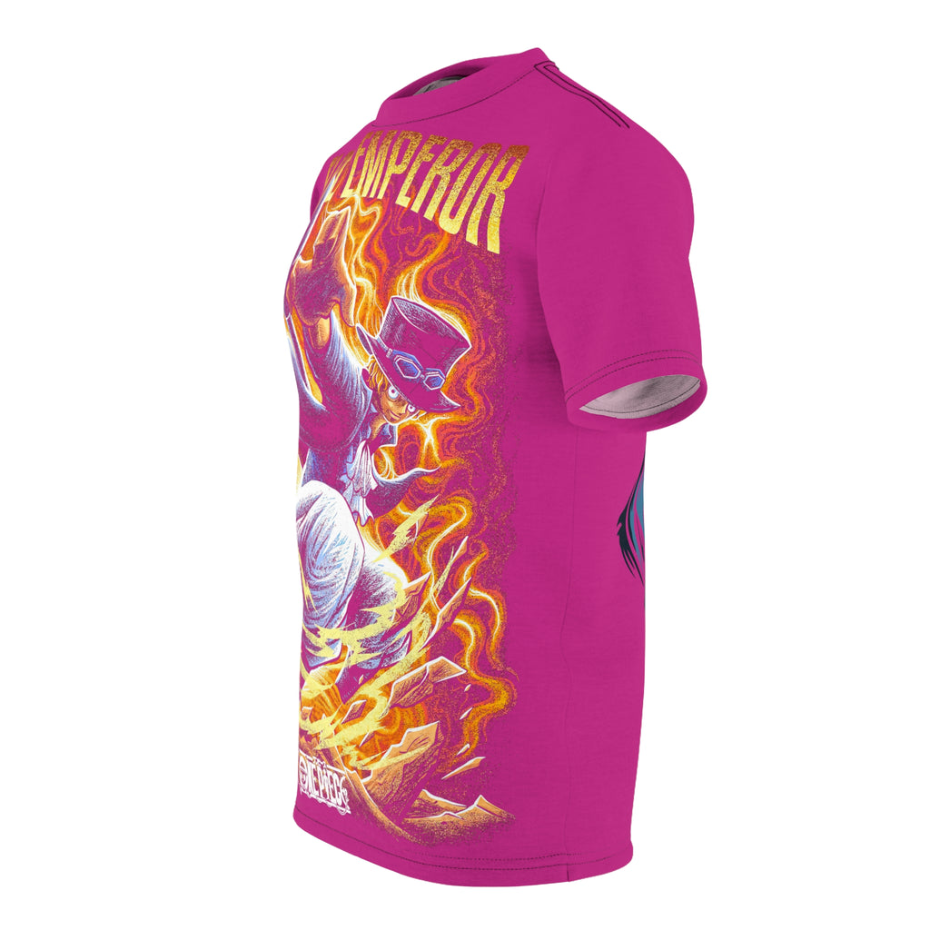 Anime-Flame Graphic Tee — Bold Fiery Anime-Inspired Shirt