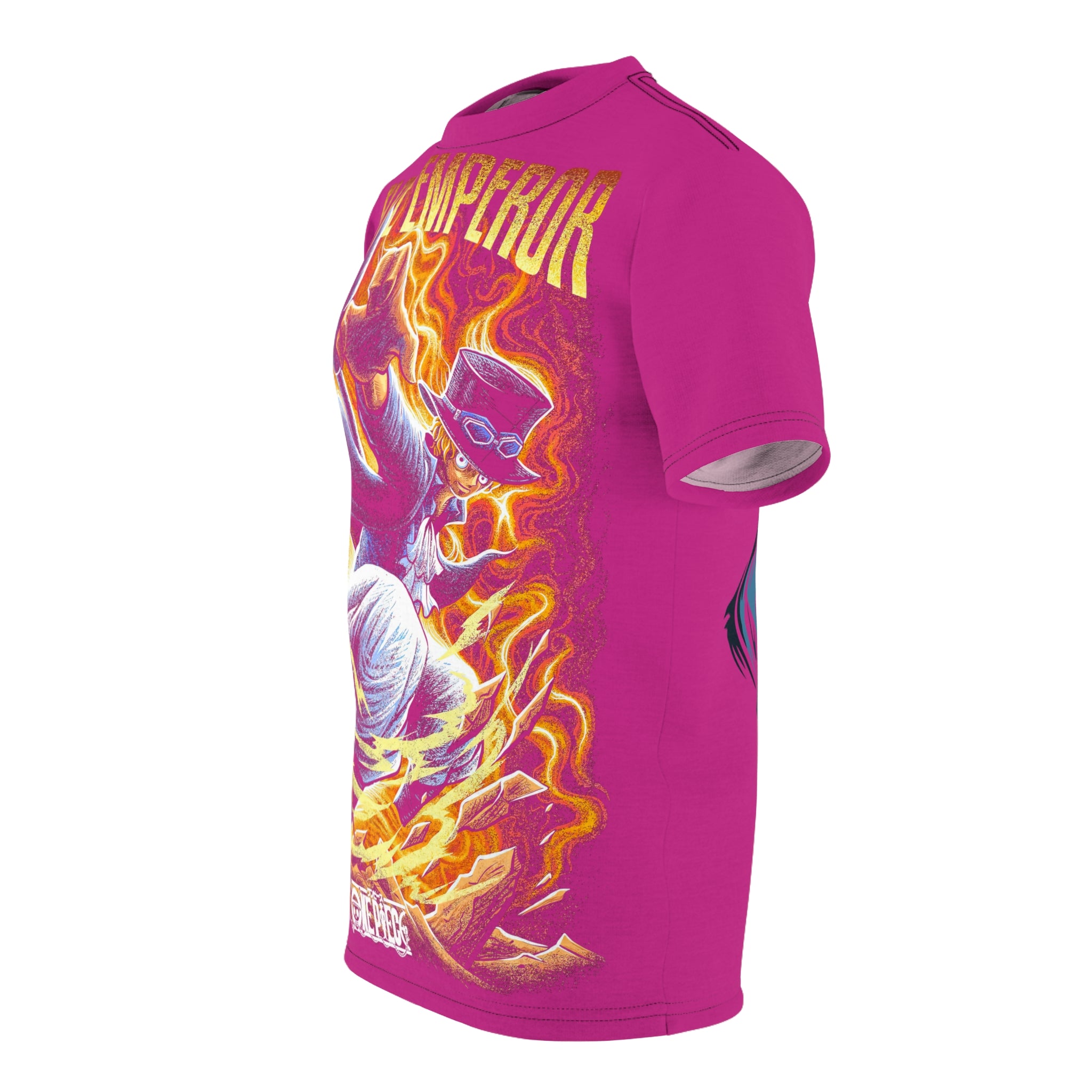 Anime-Flame Graphic Tee — Bold Fiery Anime-Inspired Shirt